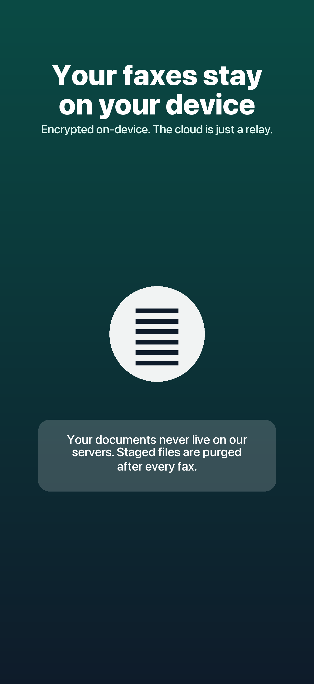 Faxly: Private Fax from Phone screenshot: 06 faxly