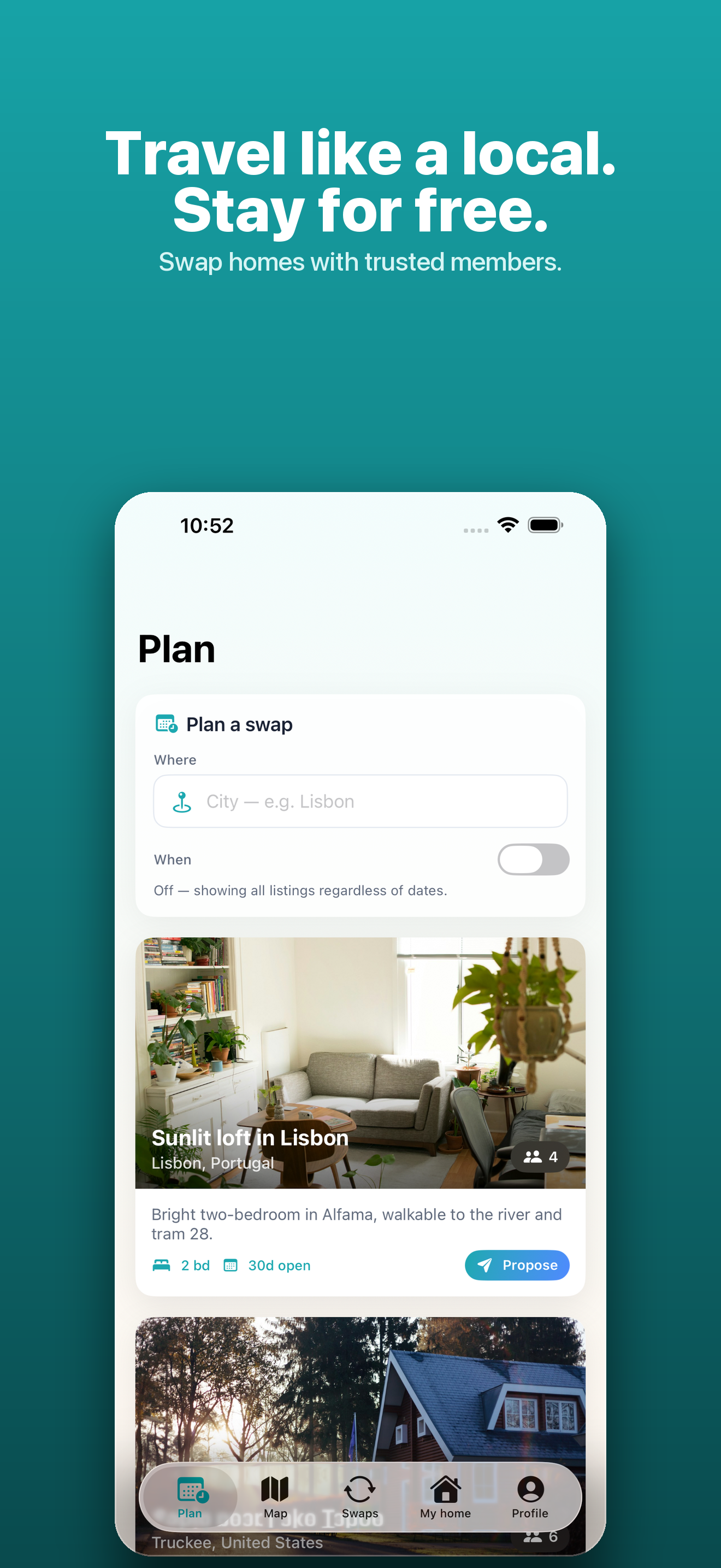 Keyaway — browse homes by city and dates