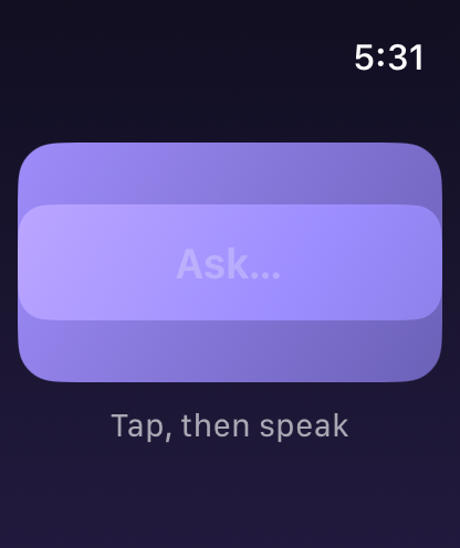 Murmur screenshot: 01 ask