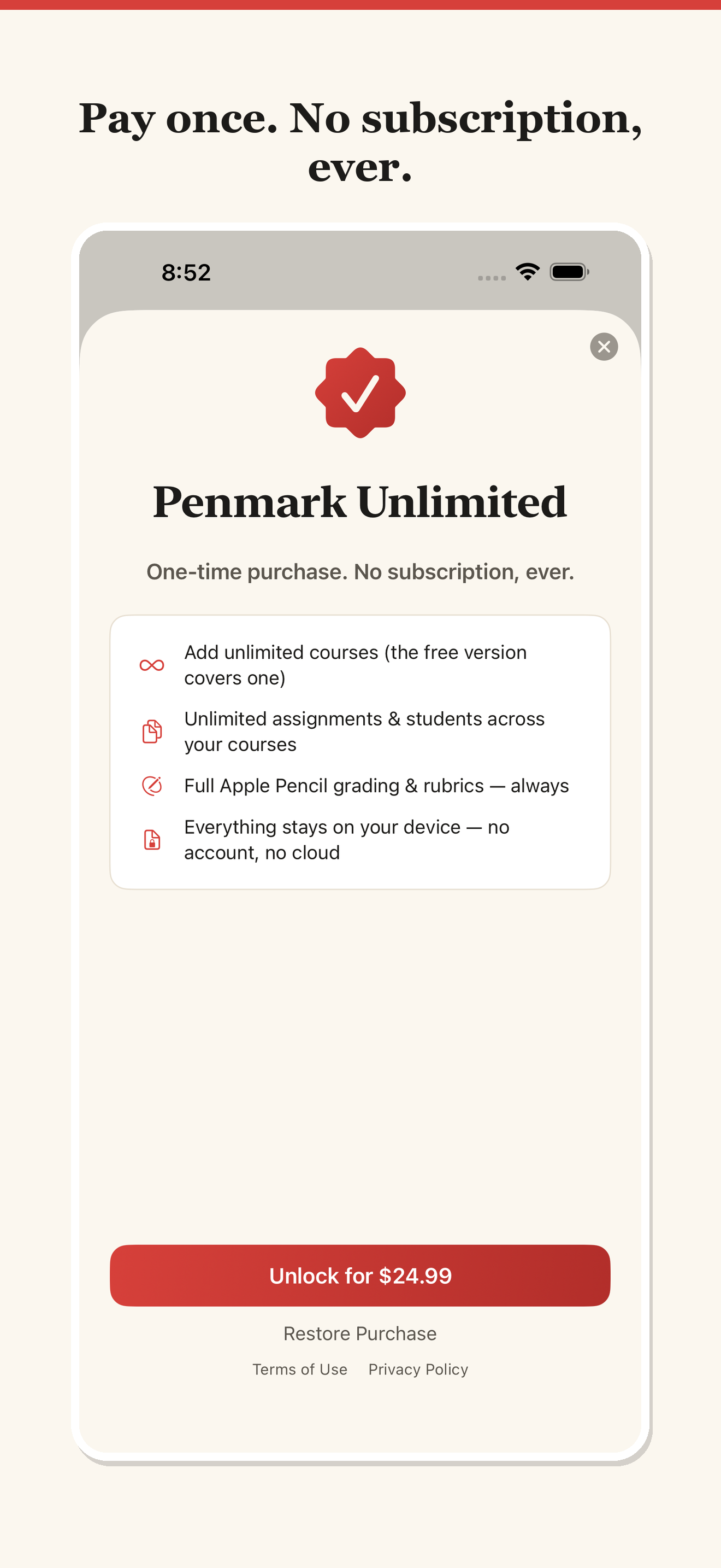 Penmark screenshot: 03 penmark