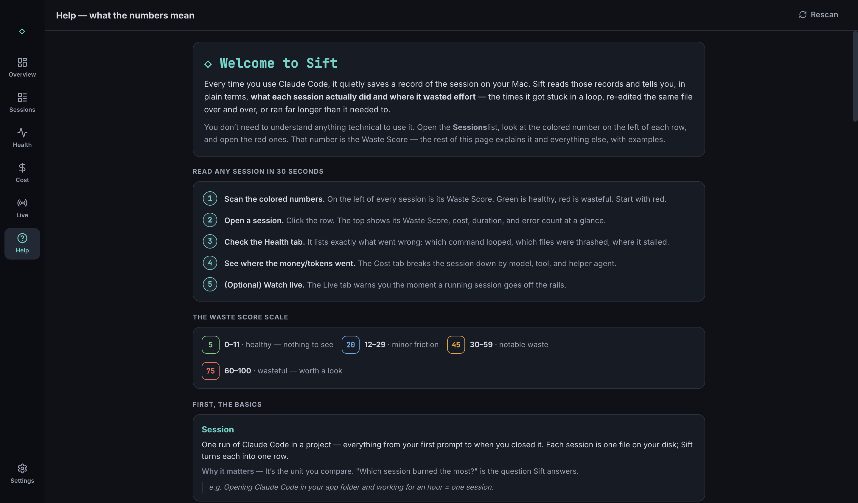 Sift: Built for everyone