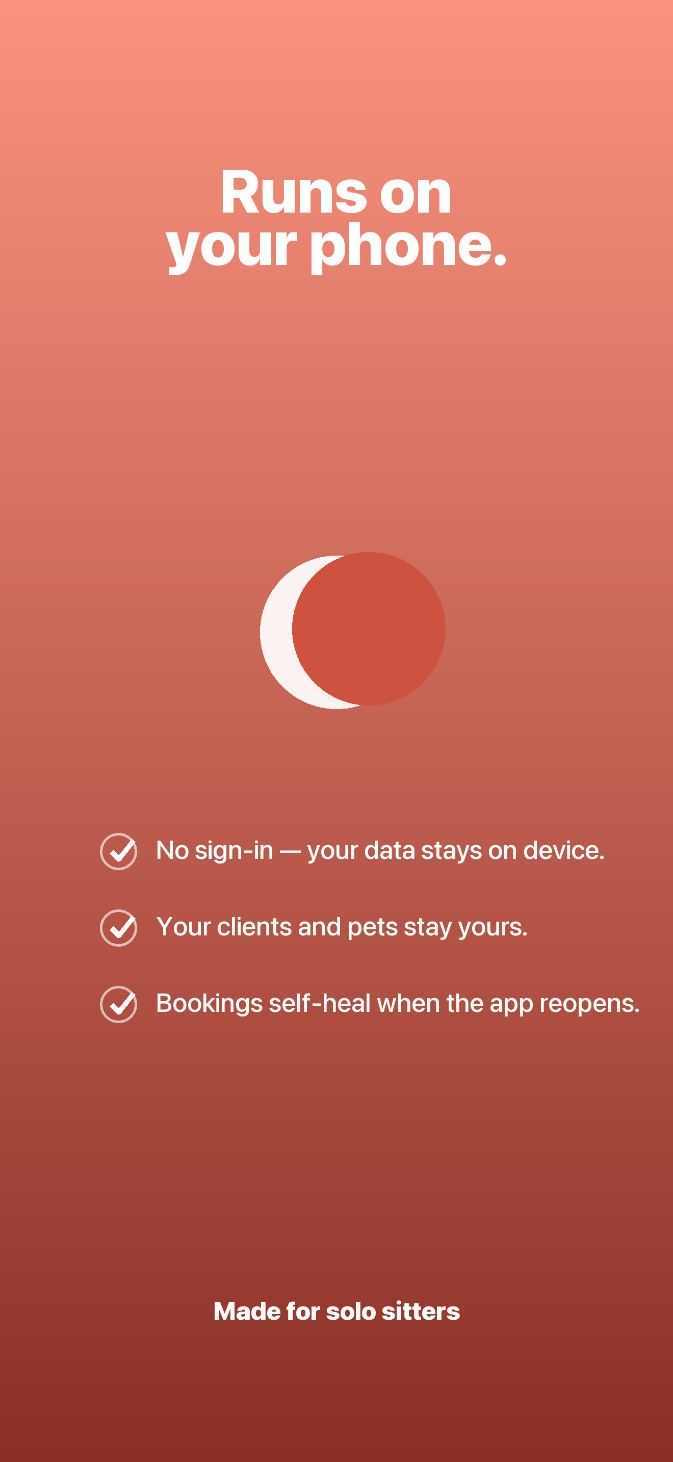 Tuckpaw screenshot: 05 privacy